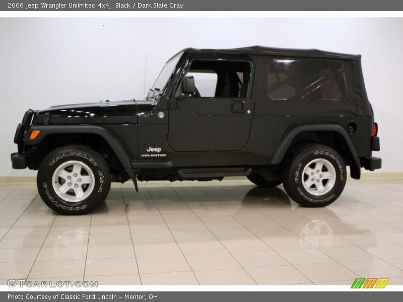 Black / Dark Slate Gray 2006 Jeep Wrangler Unlimited 4x4