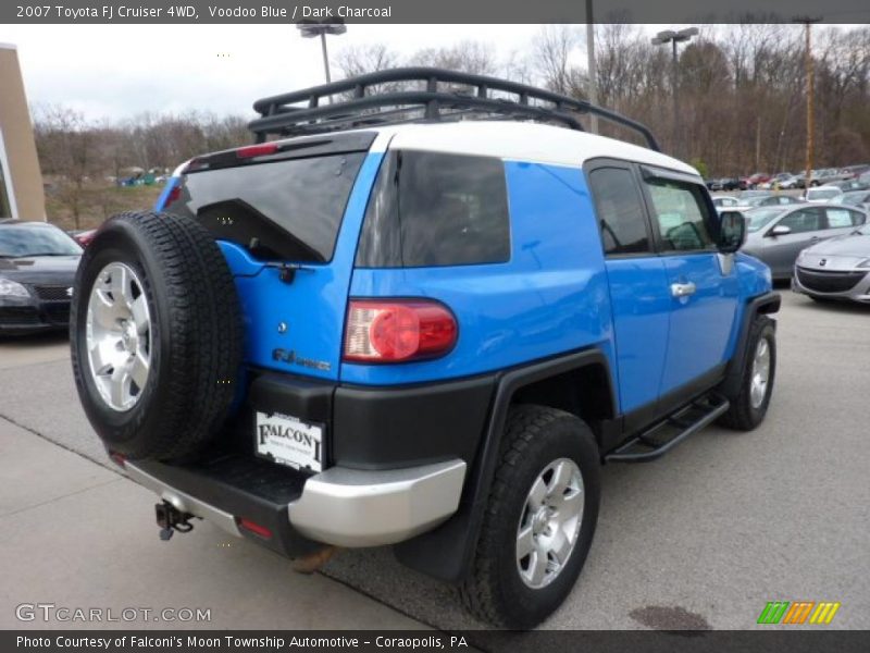 Voodoo Blue / Dark Charcoal 2007 Toyota FJ Cruiser 4WD