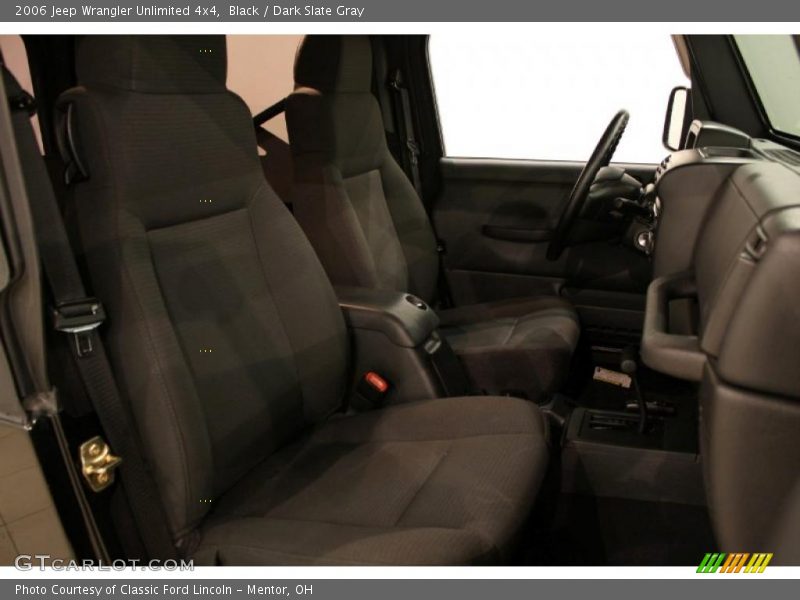 Black / Dark Slate Gray 2006 Jeep Wrangler Unlimited 4x4