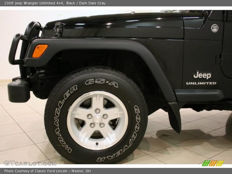 Black / Dark Slate Gray 2006 Jeep Wrangler Unlimited 4x4