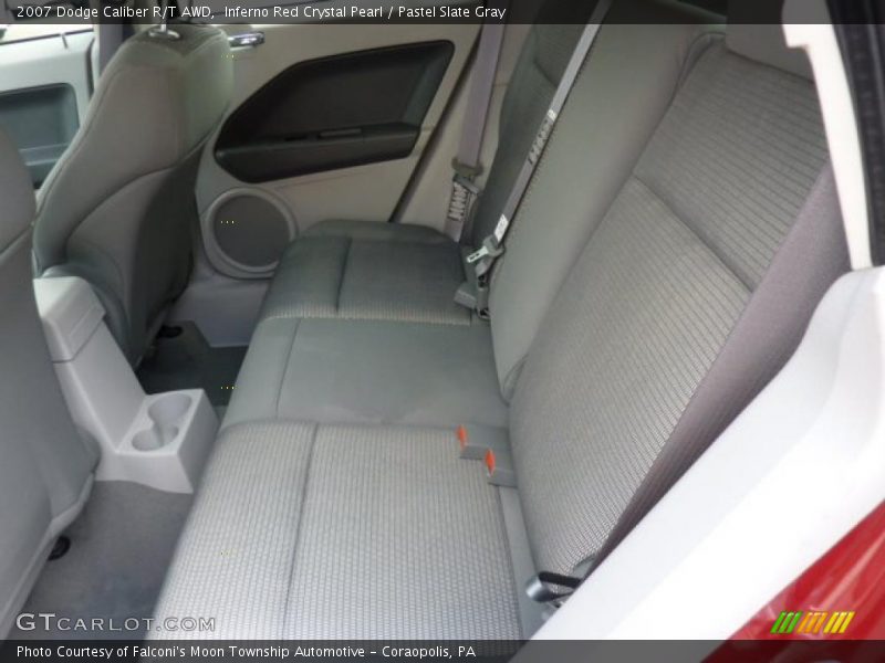 Inferno Red Crystal Pearl / Pastel Slate Gray 2007 Dodge Caliber R/T AWD