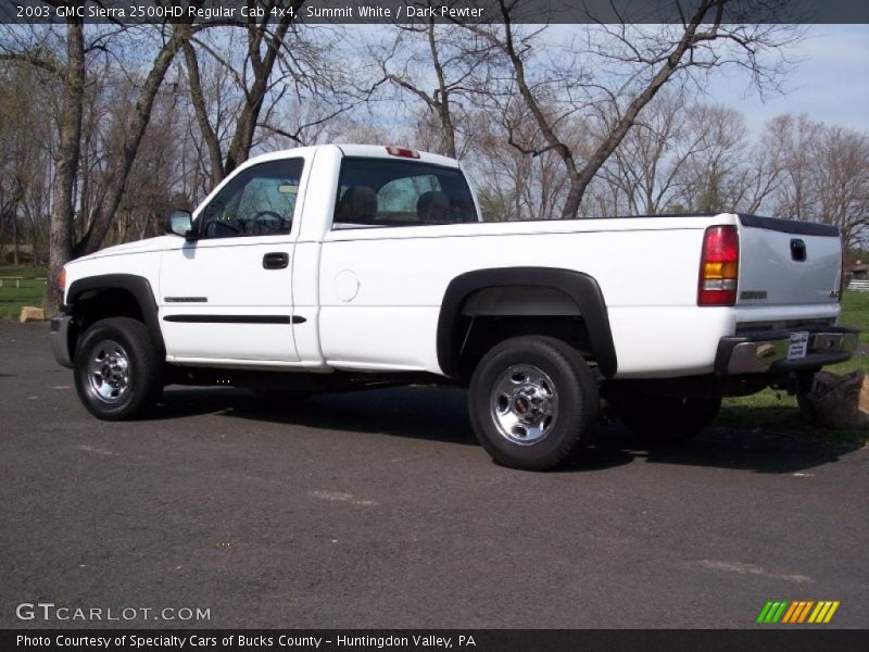  2003 Sierra 2500HD Regular Cab 4x4 Summit White