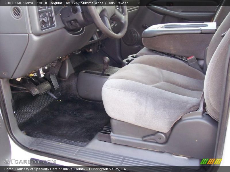 Summit White / Dark Pewter 2003 GMC Sierra 2500HD Regular Cab 4x4