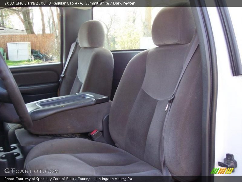 Summit White / Dark Pewter 2003 GMC Sierra 2500HD Regular Cab 4x4