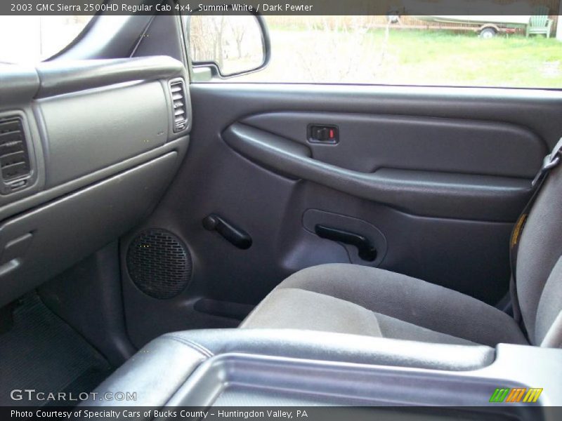 Summit White / Dark Pewter 2003 GMC Sierra 2500HD Regular Cab 4x4