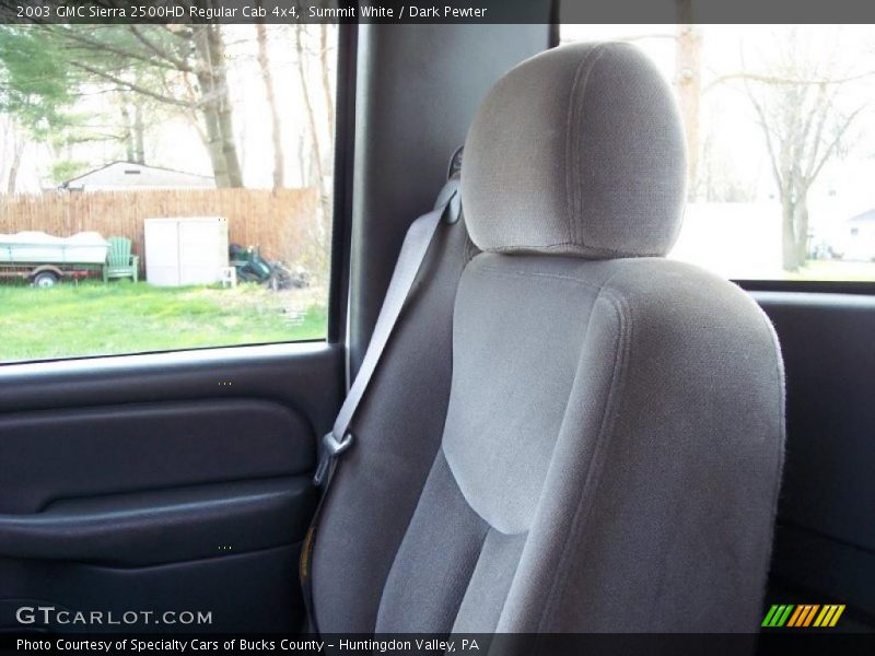 Summit White / Dark Pewter 2003 GMC Sierra 2500HD Regular Cab 4x4
