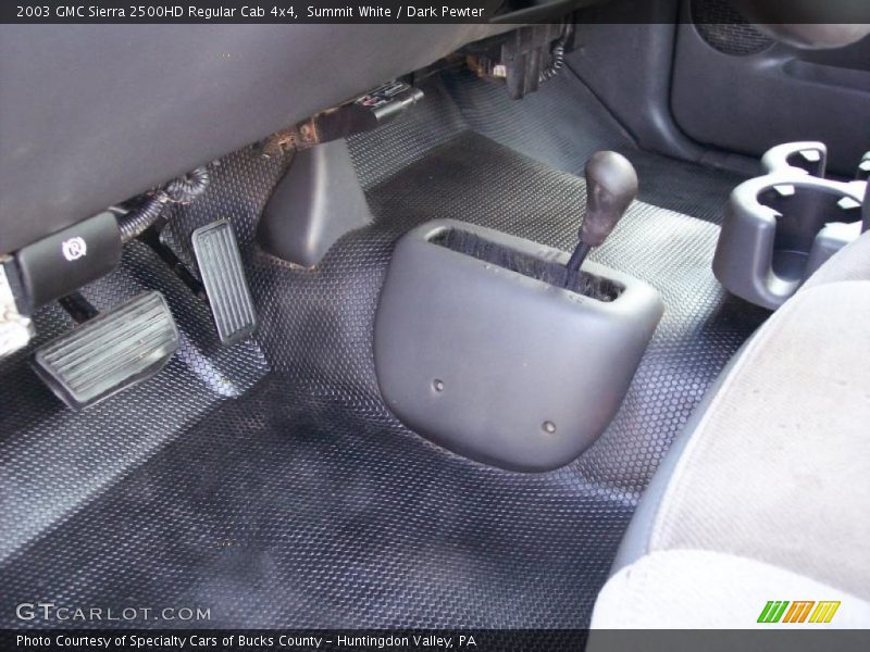 Summit White / Dark Pewter 2003 GMC Sierra 2500HD Regular Cab 4x4