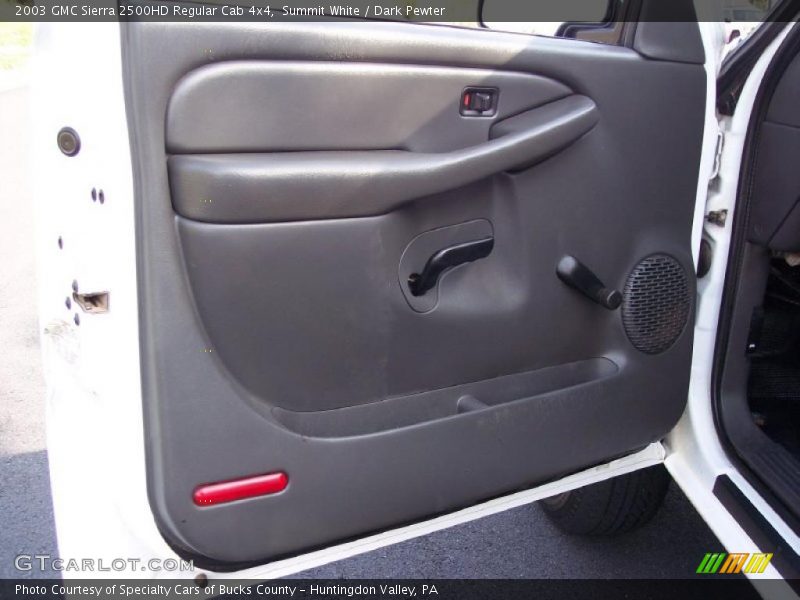 Summit White / Dark Pewter 2003 GMC Sierra 2500HD Regular Cab 4x4