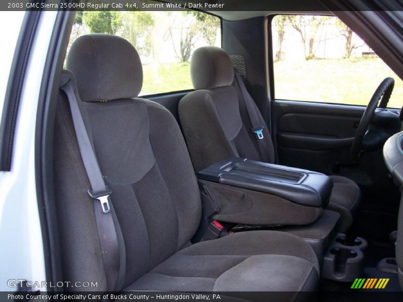 Summit White / Dark Pewter 2003 GMC Sierra 2500HD Regular Cab 4x4