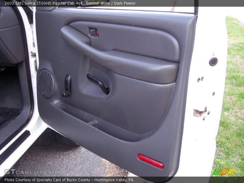 Summit White / Dark Pewter 2003 GMC Sierra 2500HD Regular Cab 4x4