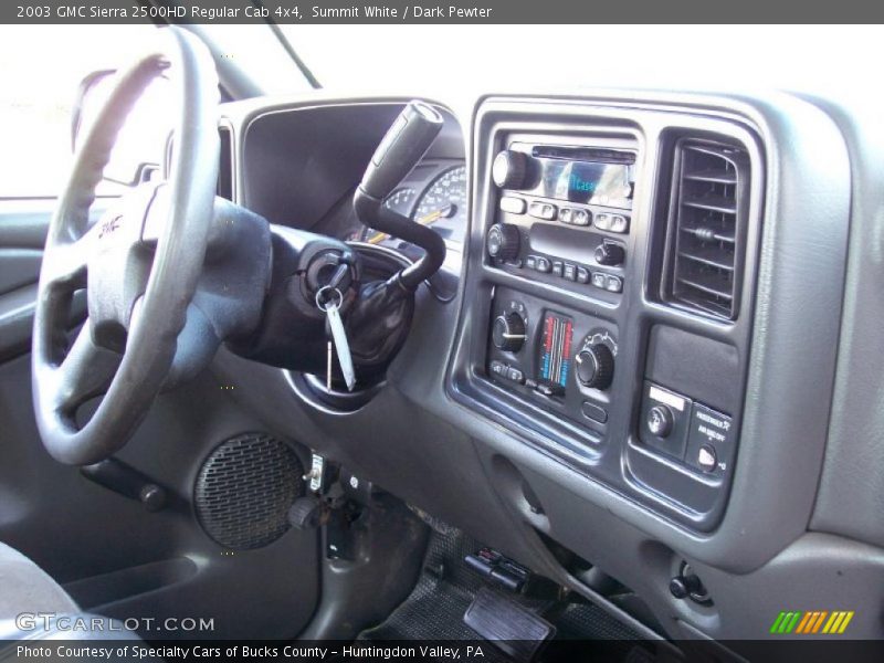 Summit White / Dark Pewter 2003 GMC Sierra 2500HD Regular Cab 4x4