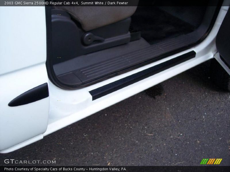 Summit White / Dark Pewter 2003 GMC Sierra 2500HD Regular Cab 4x4