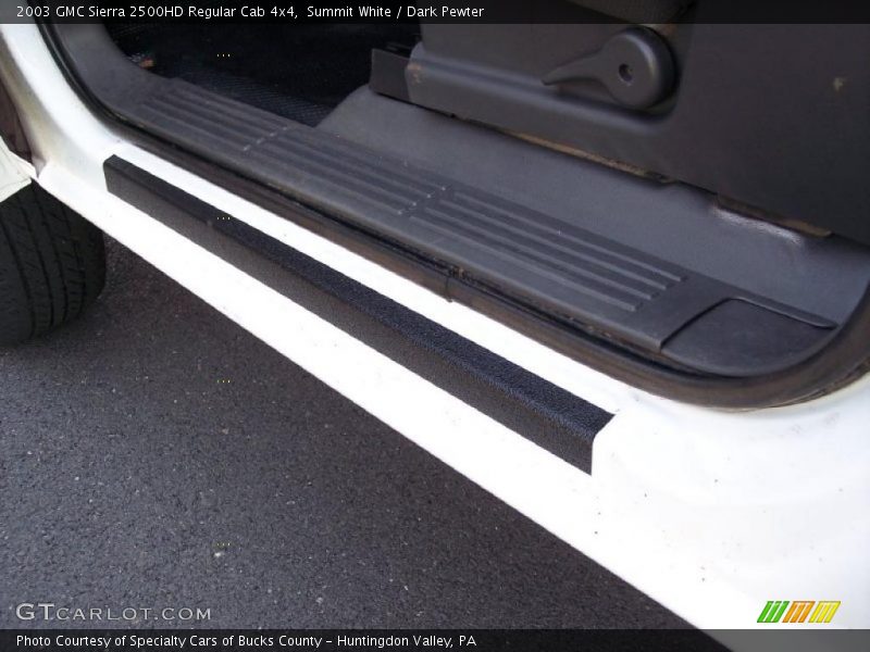 Summit White / Dark Pewter 2003 GMC Sierra 2500HD Regular Cab 4x4