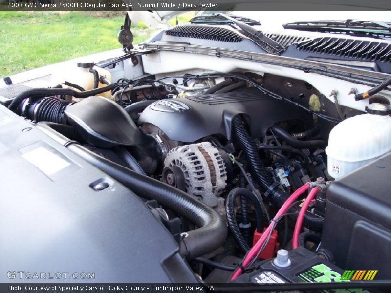  2003 Sierra 2500HD Regular Cab 4x4 Engine - 6.0 Liter OHV 16-Valve Vortec V8