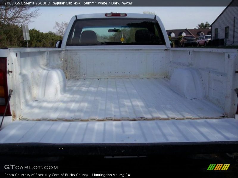 Summit White / Dark Pewter 2003 GMC Sierra 2500HD Regular Cab 4x4