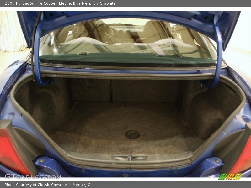 Electric Blue Metallic / Graphite 2005 Pontiac Sunfire Coupe