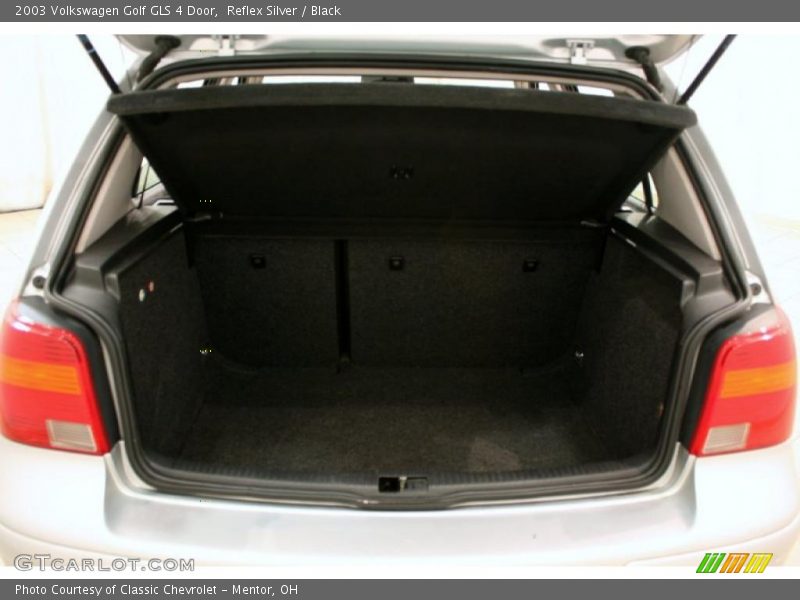 Reflex Silver / Black 2003 Volkswagen Golf GLS 4 Door