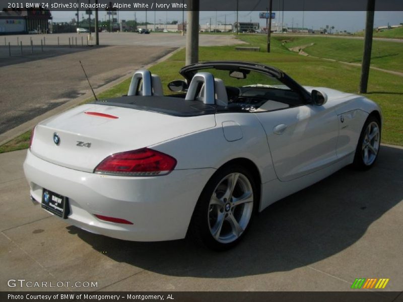 Alpine White / Ivory White 2011 BMW Z4 sDrive30i Roadster