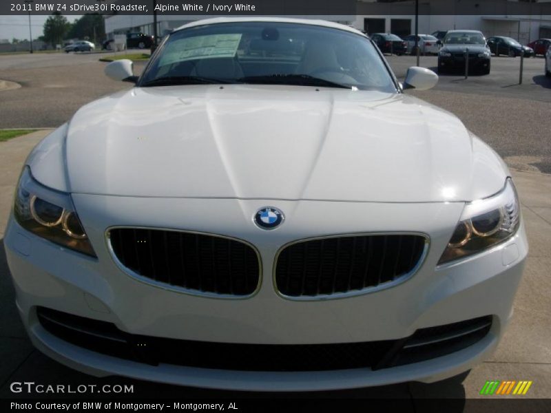 Alpine White / Ivory White 2011 BMW Z4 sDrive30i Roadster