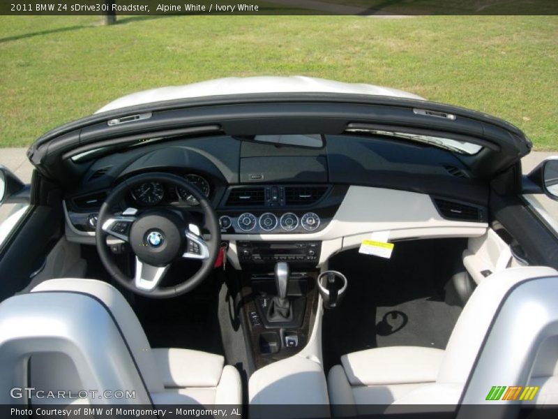 Alpine White / Ivory White 2011 BMW Z4 sDrive30i Roadster