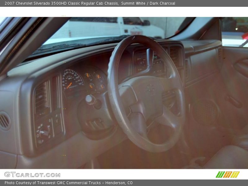 Summit White / Dark Charcoal 2007 Chevrolet Silverado 3500HD Classic Regular Cab Chassis