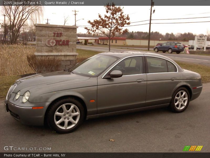 Quartz Metallic / Charcoal 2005 Jaguar S-Type 4.2