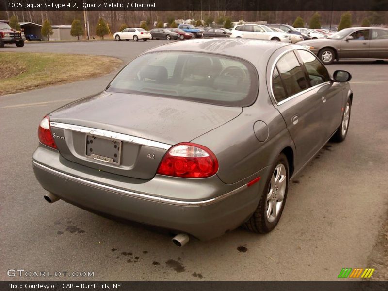 Quartz Metallic / Charcoal 2005 Jaguar S-Type 4.2