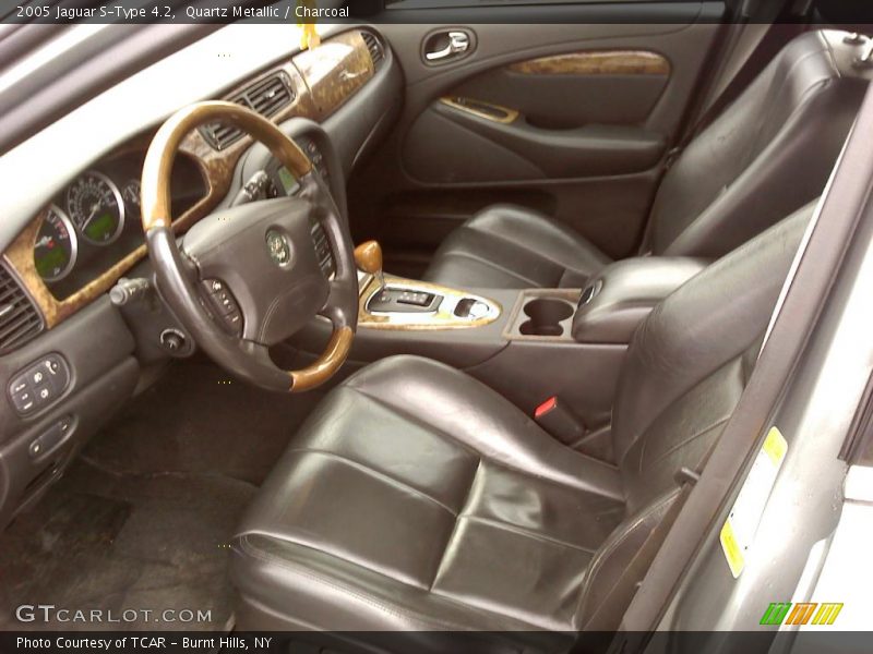 Quartz Metallic / Charcoal 2005 Jaguar S-Type 4.2