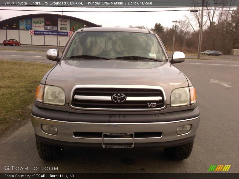 Thunder Gray Metallic / Light Charcoal 2000 Toyota Tundra SR5 Extended Cab 4x4
