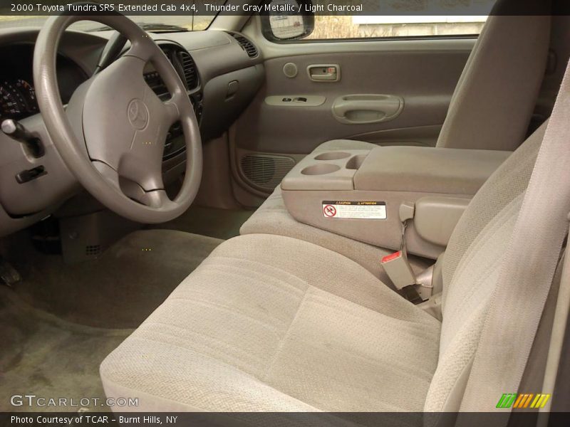 Thunder Gray Metallic / Light Charcoal 2000 Toyota Tundra SR5 Extended Cab 4x4