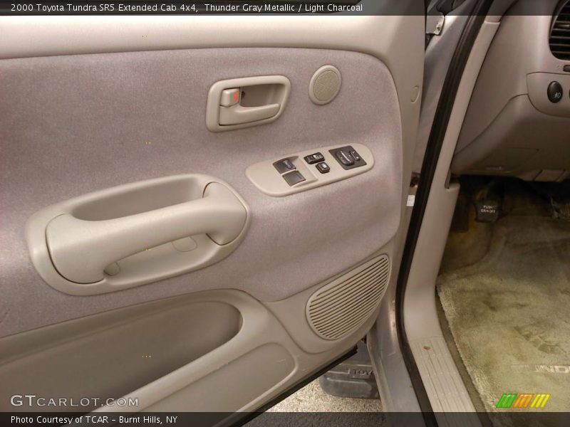 Thunder Gray Metallic / Light Charcoal 2000 Toyota Tundra SR5 Extended Cab 4x4
