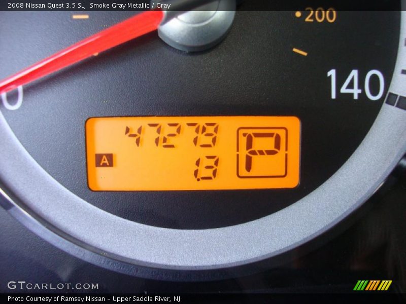 Smoke Gray Metallic / Gray 2008 Nissan Quest 3.5 SL