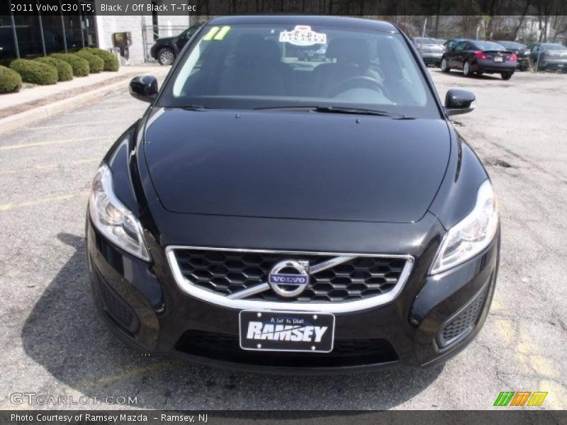 Black / Off Black T-Tec 2011 Volvo C30 T5