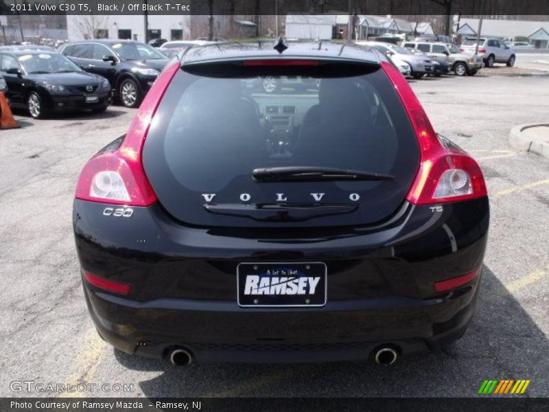 Black / Off Black T-Tec 2011 Volvo C30 T5