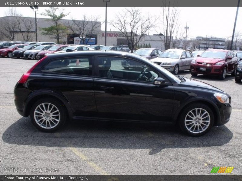 Black / Off Black T-Tec 2011 Volvo C30 T5