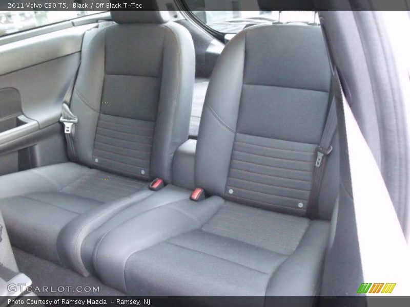  2011 C30 T5 Off Black T-Tec Interior