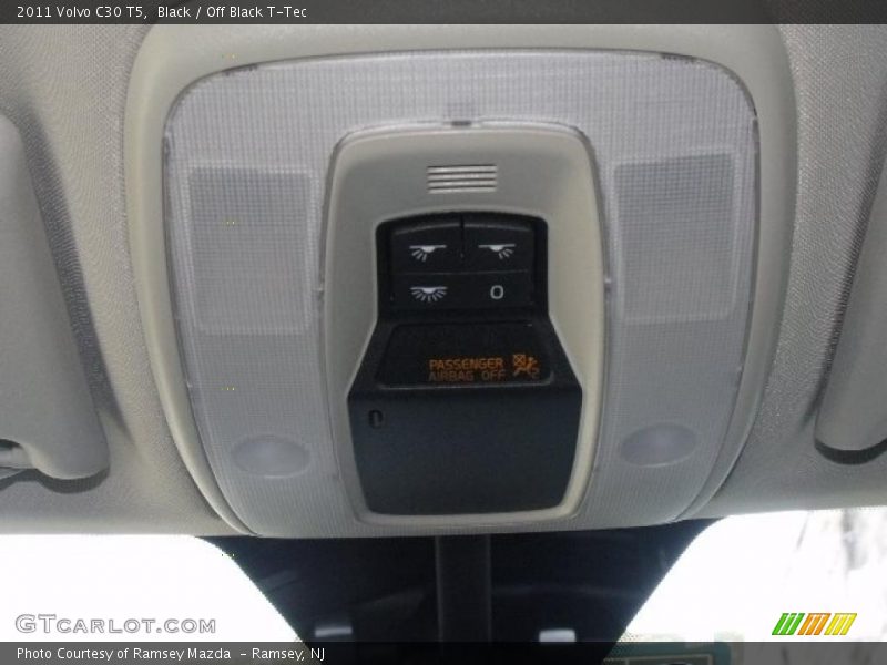 Black / Off Black T-Tec 2011 Volvo C30 T5