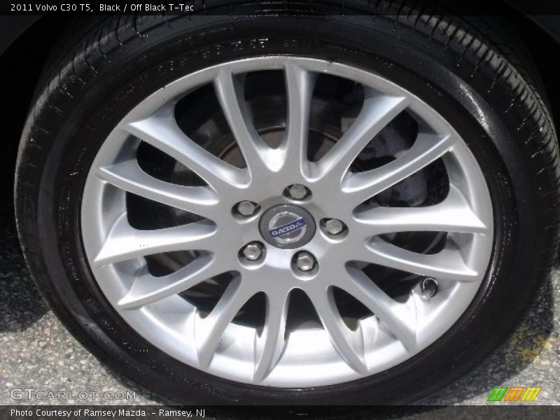 Black / Off Black T-Tec 2011 Volvo C30 T5