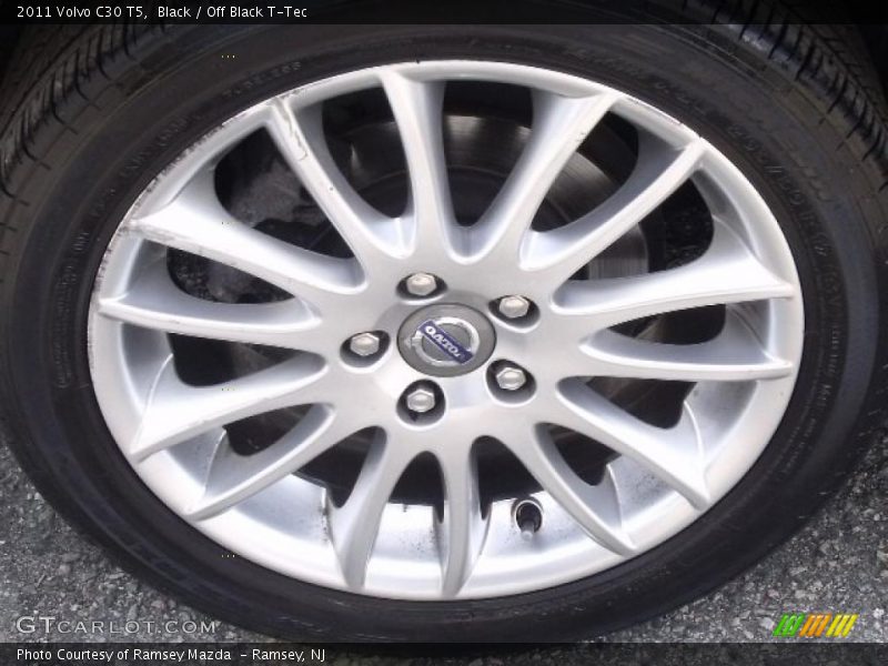 Black / Off Black T-Tec 2011 Volvo C30 T5