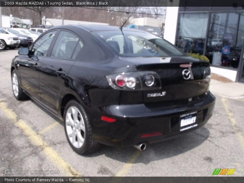 Black Mica / Black 2009 Mazda MAZDA3 i Touring Sedan