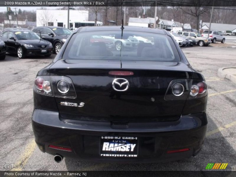 Black Mica / Black 2009 Mazda MAZDA3 i Touring Sedan