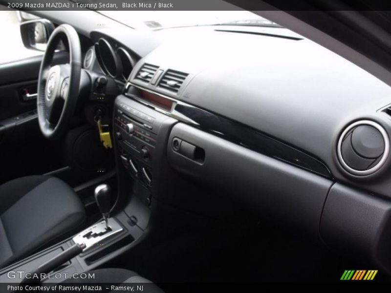 Black Mica / Black 2009 Mazda MAZDA3 i Touring Sedan