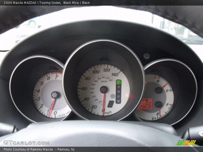 Black Mica / Black 2009 Mazda MAZDA3 i Touring Sedan