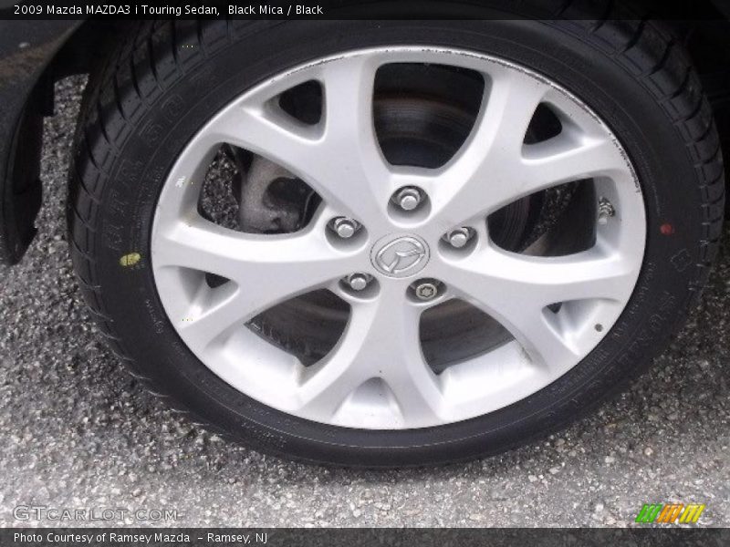 Black Mica / Black 2009 Mazda MAZDA3 i Touring Sedan
