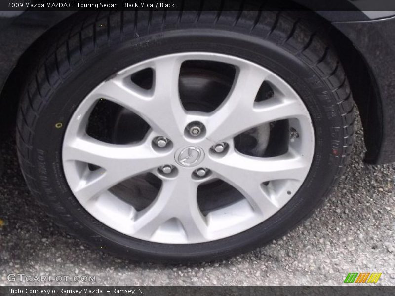Black Mica / Black 2009 Mazda MAZDA3 i Touring Sedan