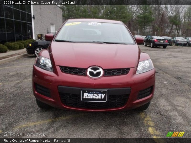 Copper Red Mica / Sand 2008 Mazda CX-7 Sport