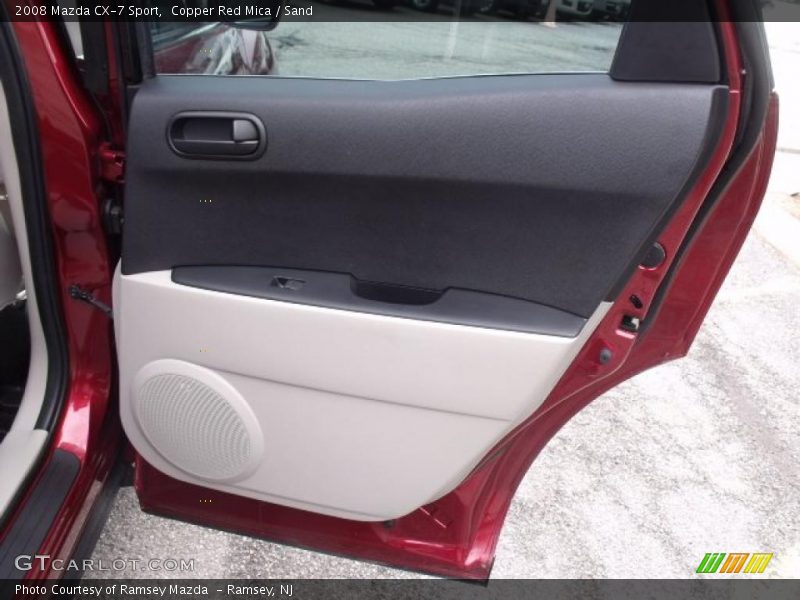 Copper Red Mica / Sand 2008 Mazda CX-7 Sport