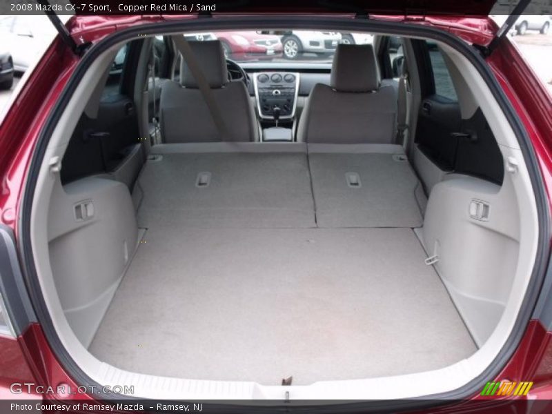 Copper Red Mica / Sand 2008 Mazda CX-7 Sport