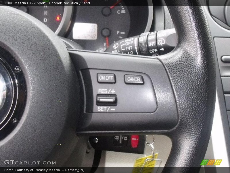 Copper Red Mica / Sand 2008 Mazda CX-7 Sport
