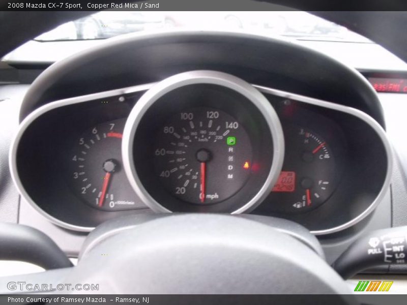 Copper Red Mica / Sand 2008 Mazda CX-7 Sport